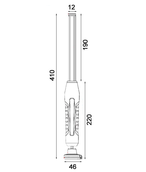BIG SLIM: LED COB Slim Worklight & Torch