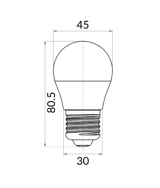 Fancy Round LED Globes (3W)