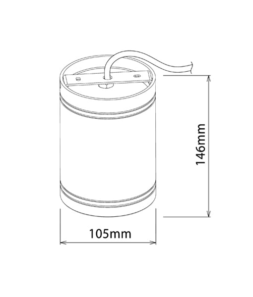 Dimmable SURFACE: LED Surface Mounted Ceiling Light