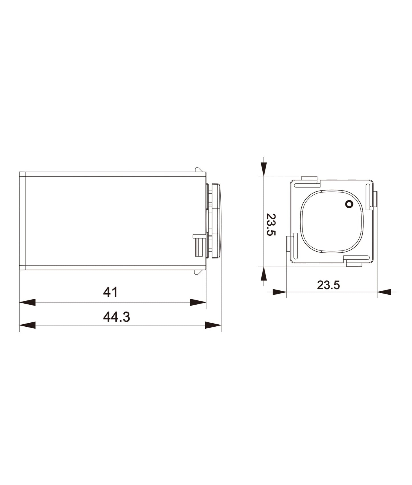 VELA: Push Button LED Trailing Dimmer