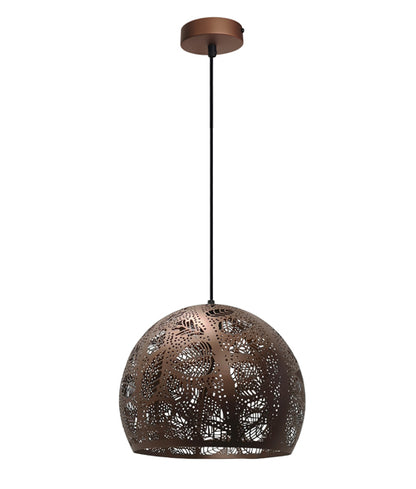 BOTANICA: Bohemian Embossed Dome Shape Pendant Lights