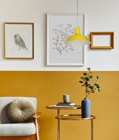DIVO: Industrial Scandinavian Retro Dome Pendant Lights