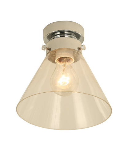 D.I.Y. Batten Fix Ceiling Lights - Small Cone Shape Fixtures
