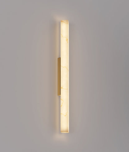 FLECHA: Interior Angled Faux Marble with Veining Effect Wall Lights