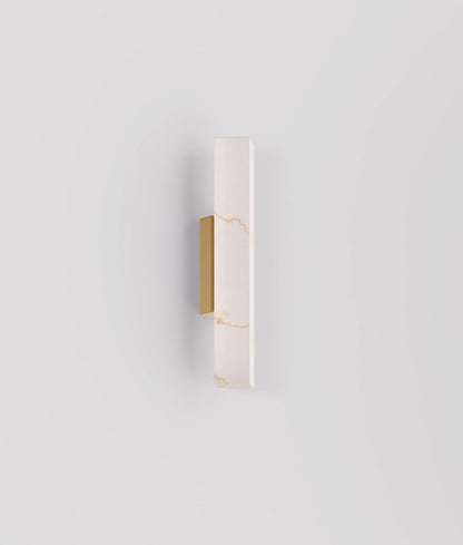 FLECHA: Interior Angled Faux Marble with Veining Effect Wall Lights