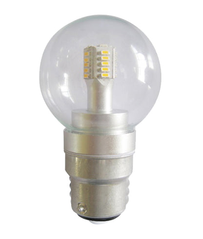 Fancy Round LED Globes Clear / Frosted Diffuser (4W)