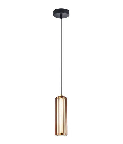 FRECCIA: Interior LED Tri-CCT Glass with Curve Cylinder Pendant Lights