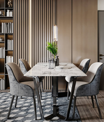 FRECCIA: Interior LED Tri-CCT Glass with Curve Cylinder Pendant Lights