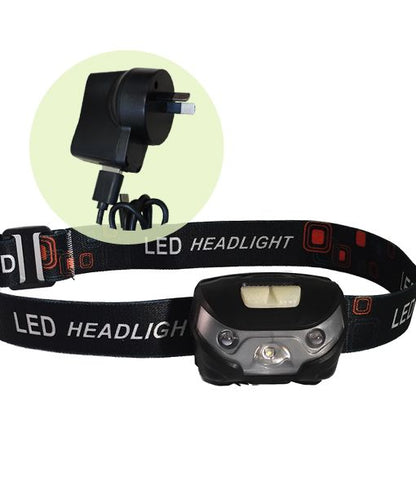 Cree XPE USB Rechargeable Headlamp