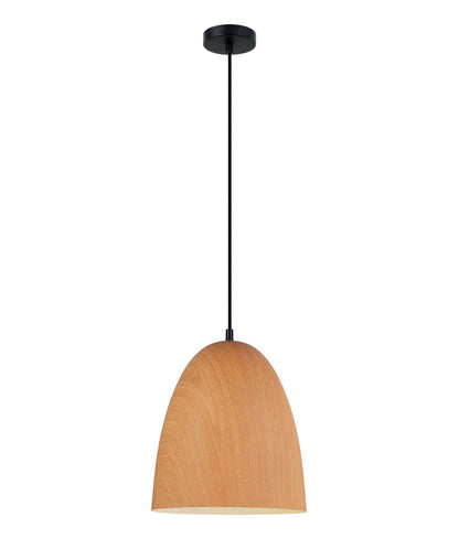 LIGNA: Retro Replica Wood Oblong Pendant Lights