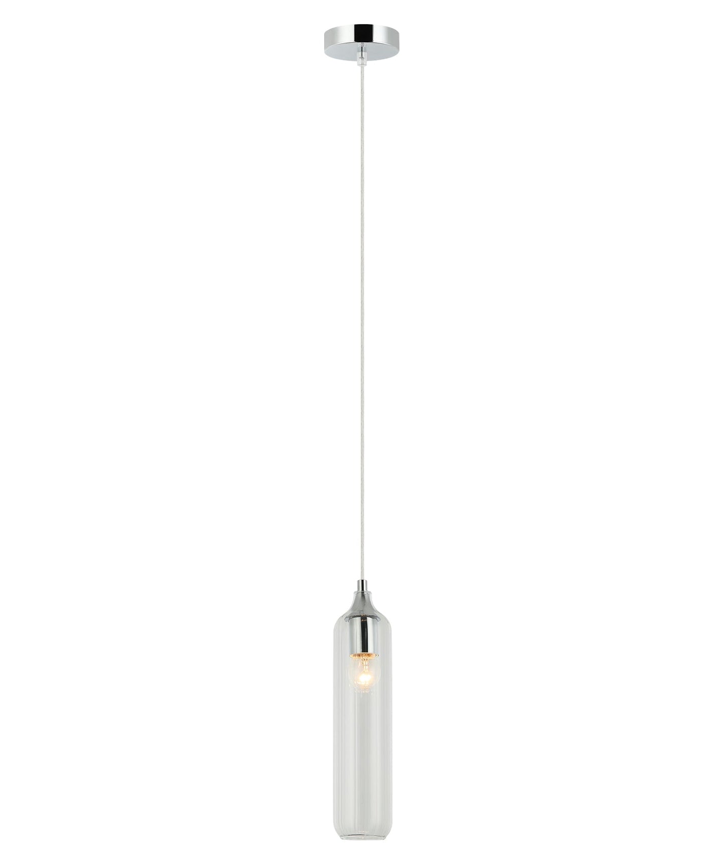 MANGA: Interior Glass Cylinder Pendant Lights