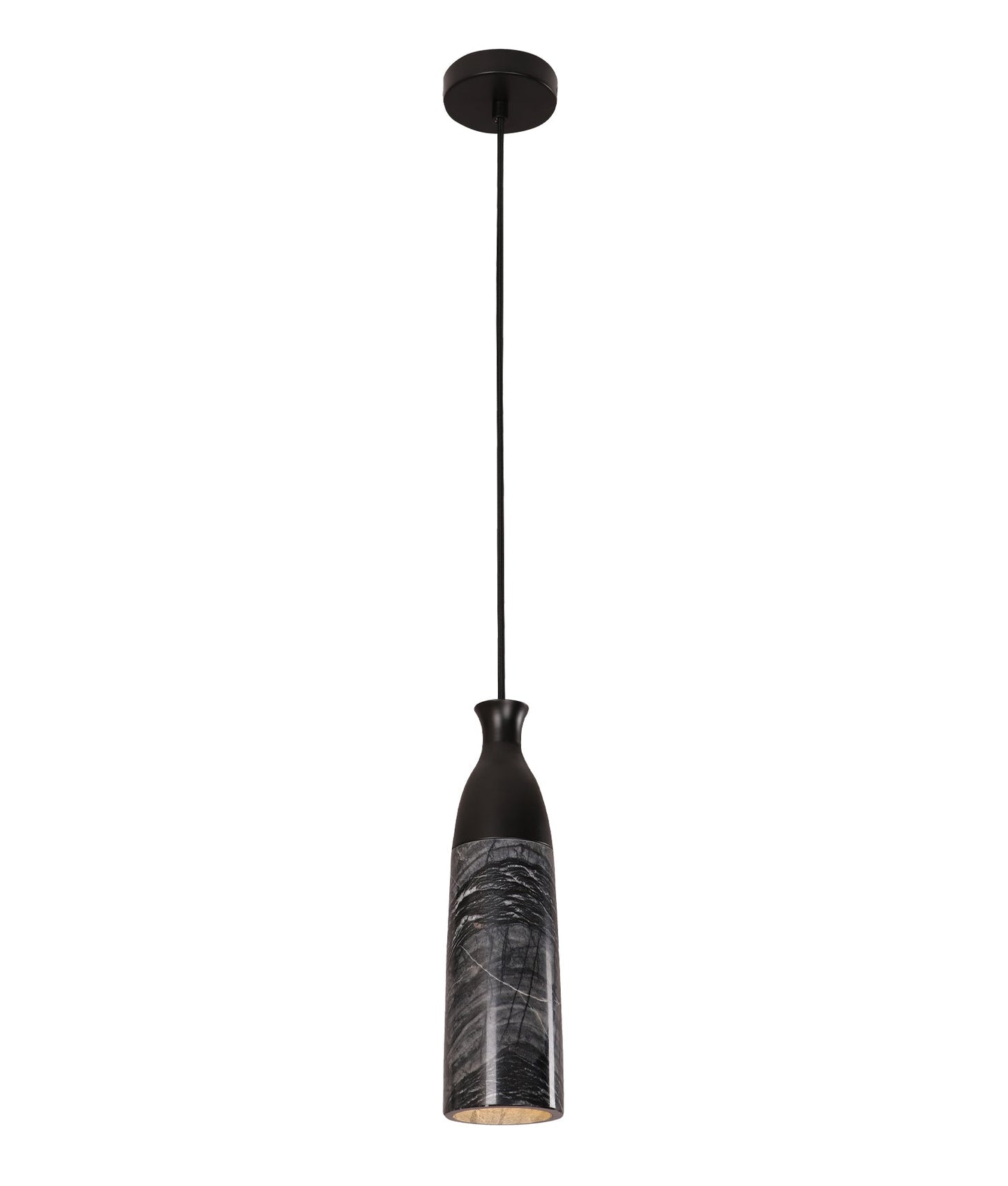 MARMOL: Interior Marble Cylinder Pendant Lights