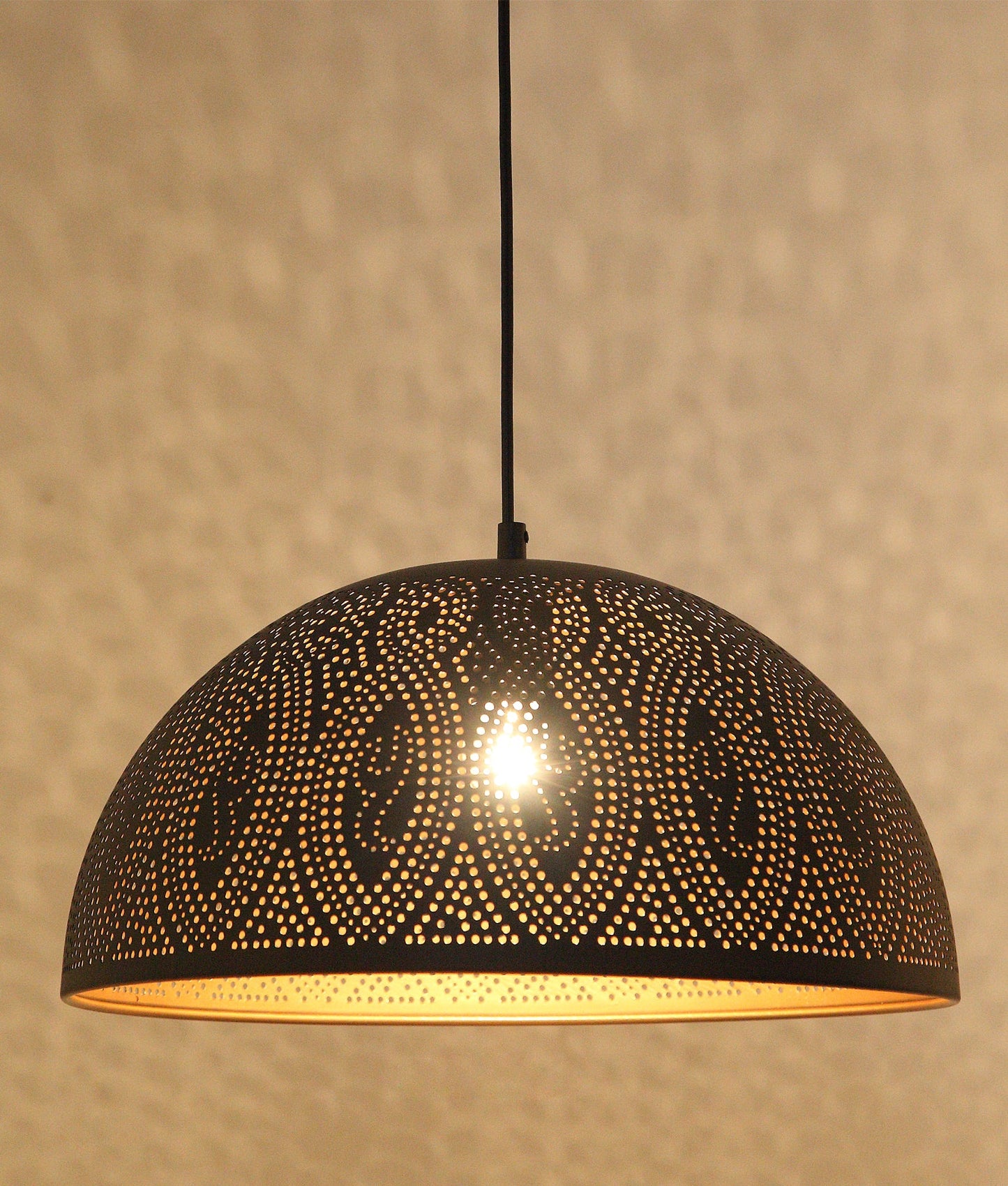 MARRAKESH: Bohemian Interior Dome Shape Pendant Light