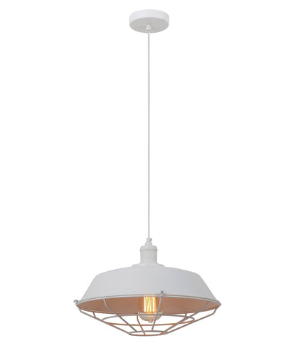 MATRIX: Industrial Iron Dome & Cage Pendant Lights