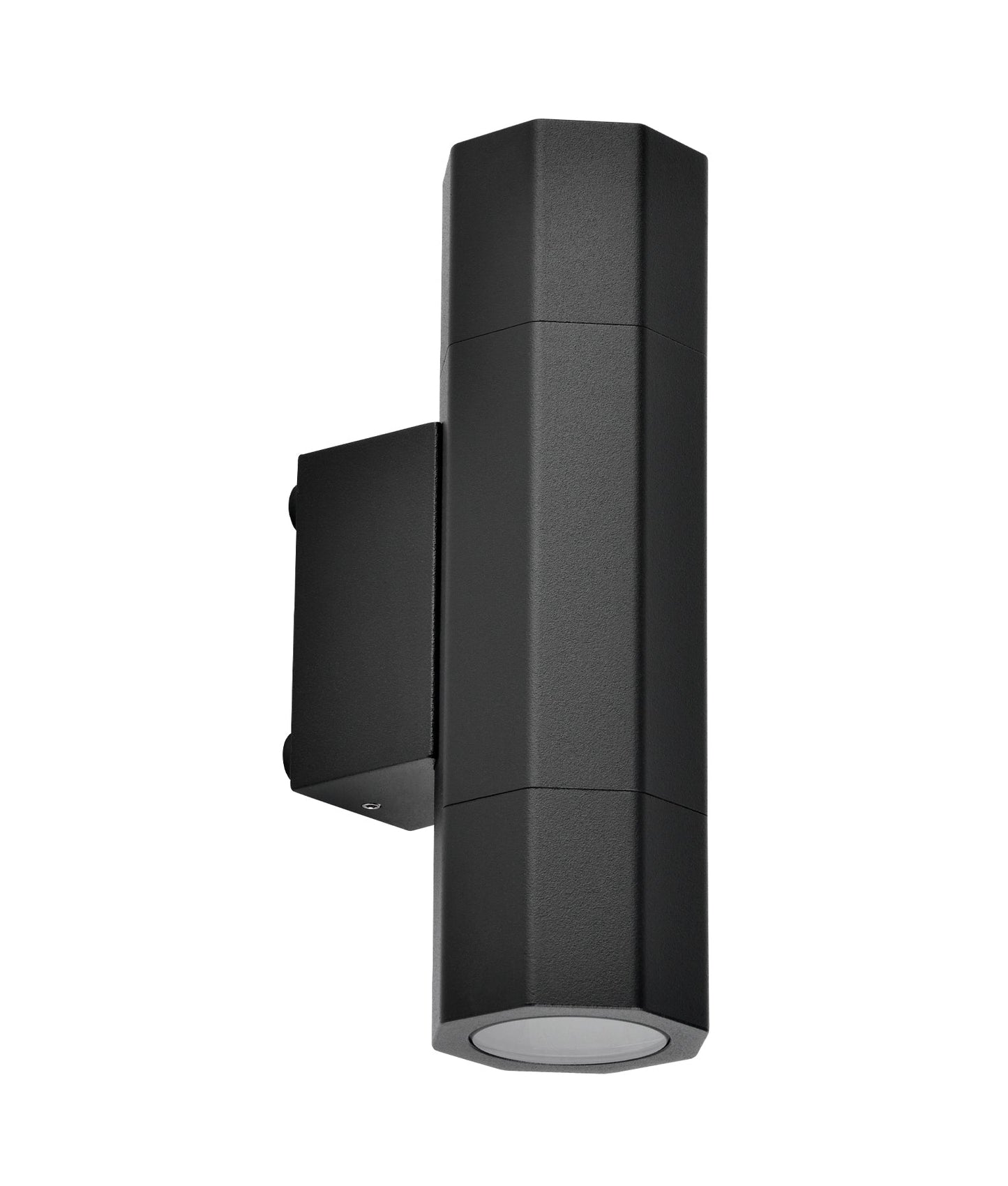 OCTO: GU10 Exterior Octagonal Up/Down Pillar Lights IP65