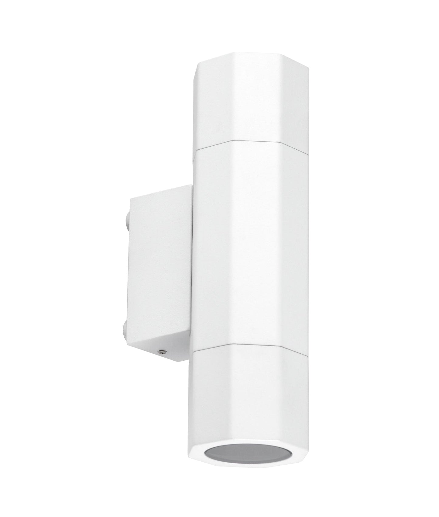 OCTO: GU10 Exterior Octagonal Up/Down Pillar Lights IP65