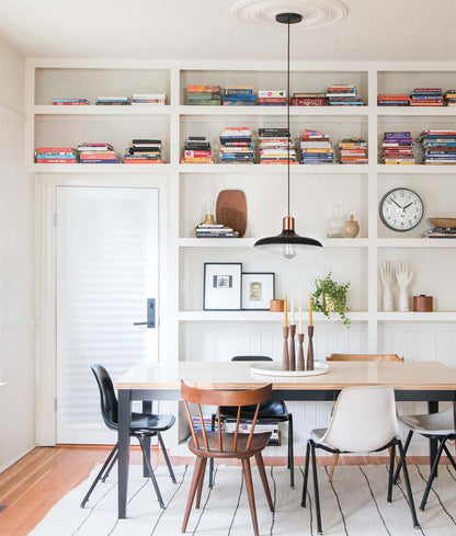 PASTEL: Dome Shape with Copper Lampholder Cover Pendant Lights
