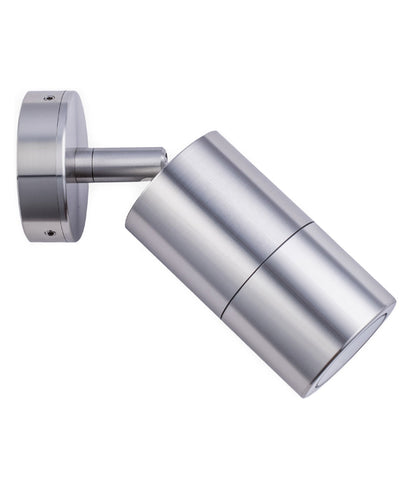 GU10 Exterior Wall Pillar Spot Lights (Anodized Aluminium) IP65