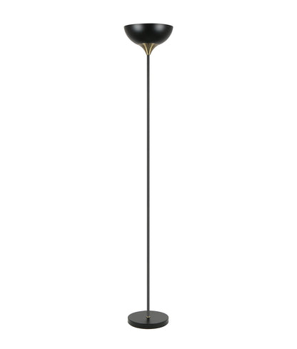 PROGETTO: Iron Matte Black / White Up Light Floor Lamps