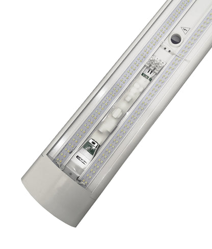 RAZORDMW: Interior LED Surface Mounted Dimmable Tri-CCT Battens (Wide)