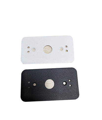 REMO: Surface Mounted LED Exterior Curved Up/Down Wall Lights IP54