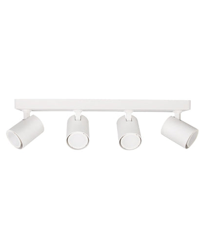 SPOT: Interior GU10 4XLights Adjustable Bar Base Surface Mounted Spot Lights