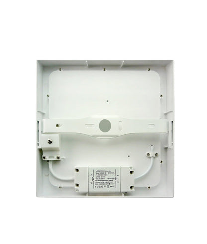 SURFACETRI: LED Dimmable Tri-CCT Surface Mounted Oyster Lights (Square)