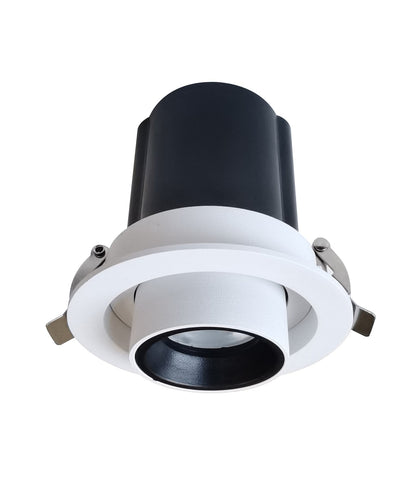 TELE: LED Recessed Spot Downlight Retractable Dimmable Tri-CCT IP20