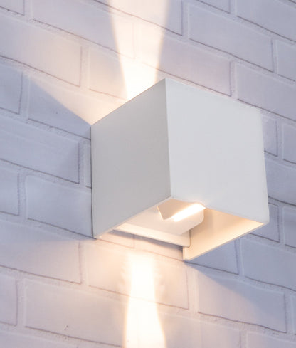TOCA: Exterior LED Adjustable Lens Cover Surface Mounted Up/Down Wall Lights IP54