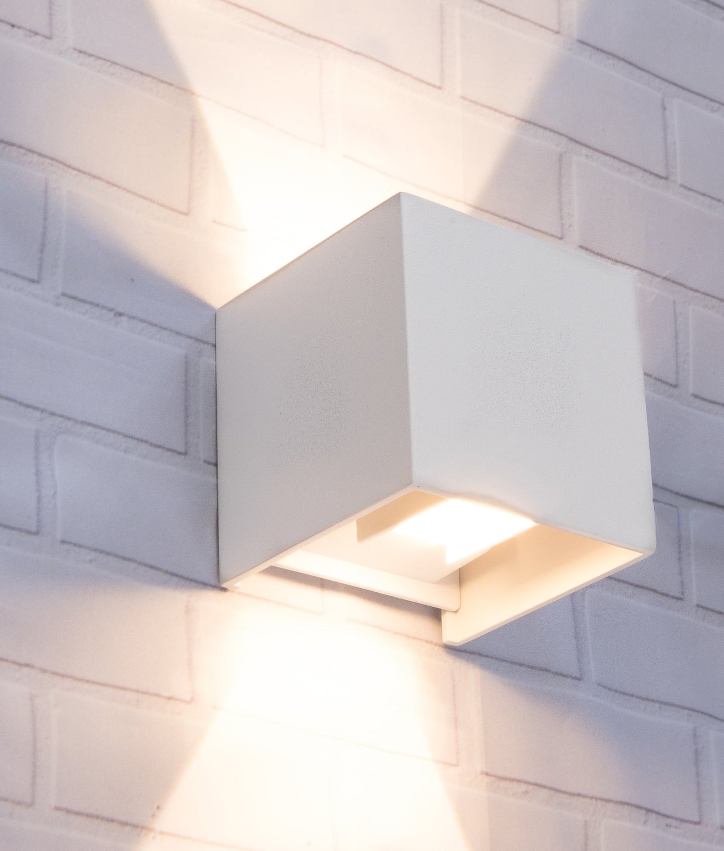 TOCA: Exterior LED Adjustable Lens Cover Surface Mounted Up/Down Wall Lights IP54