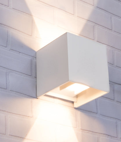 TOCA: Exterior LED Adjustable Lens Cover Surface Mounted Up/Down Wall Lights IP54