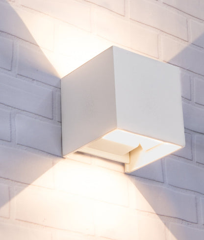 TOCA: Exterior LED Adjustable Lens Cover Surface Mounted Up/Down Wall Lights IP54