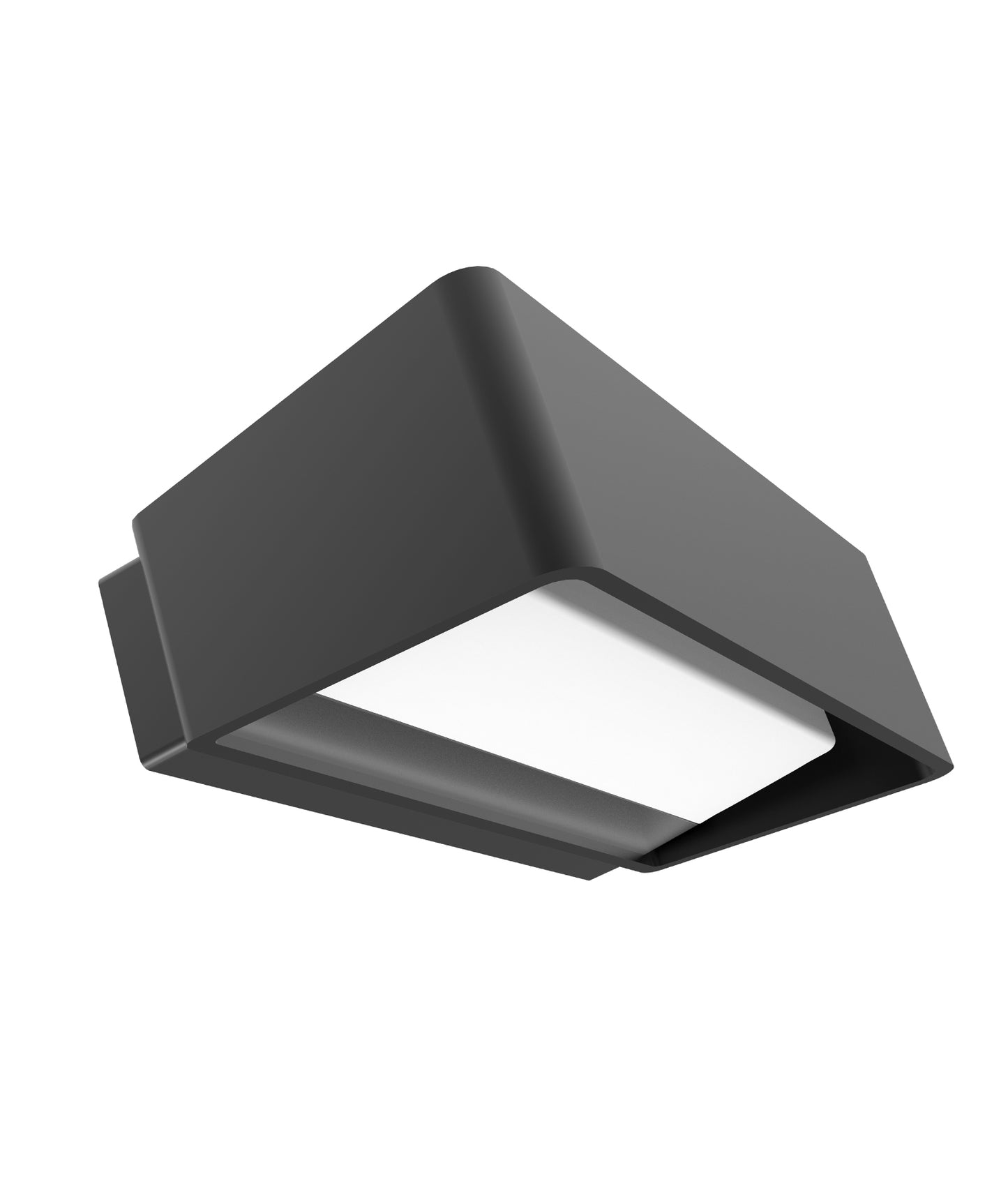 TOPA: LED Exterior Surface Mounted Rectangular Up/Down Wall Lights IP65