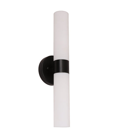 VARA: Interior Tubular Up/Down Opal Glass Wall Lights