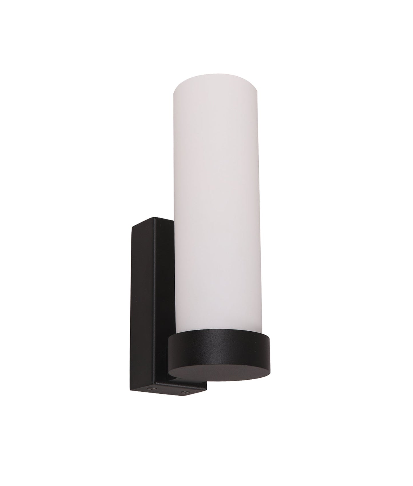 VARA: Interior Tubular Up Opal Glass Wall Lights