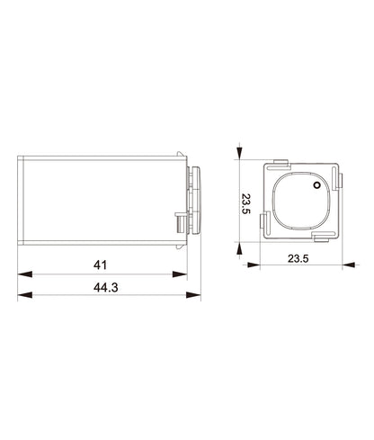 VELA: Push Button LED Trailing Dimmer