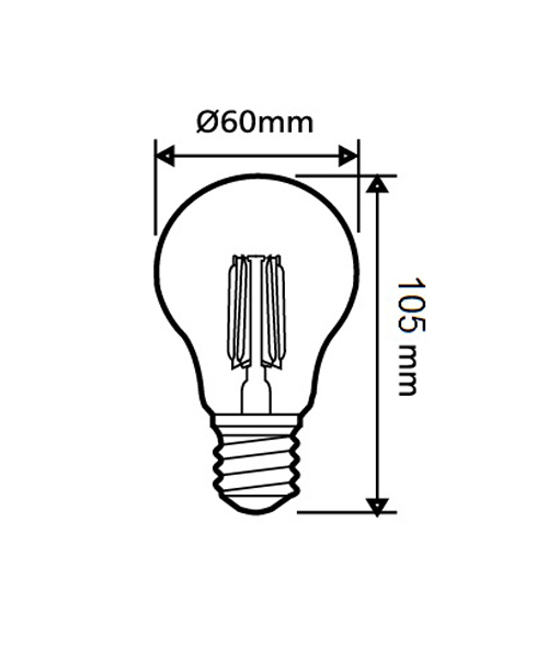 GLS LED Filament Dimmable Globes (8W) – CLA Lighting New Zealand